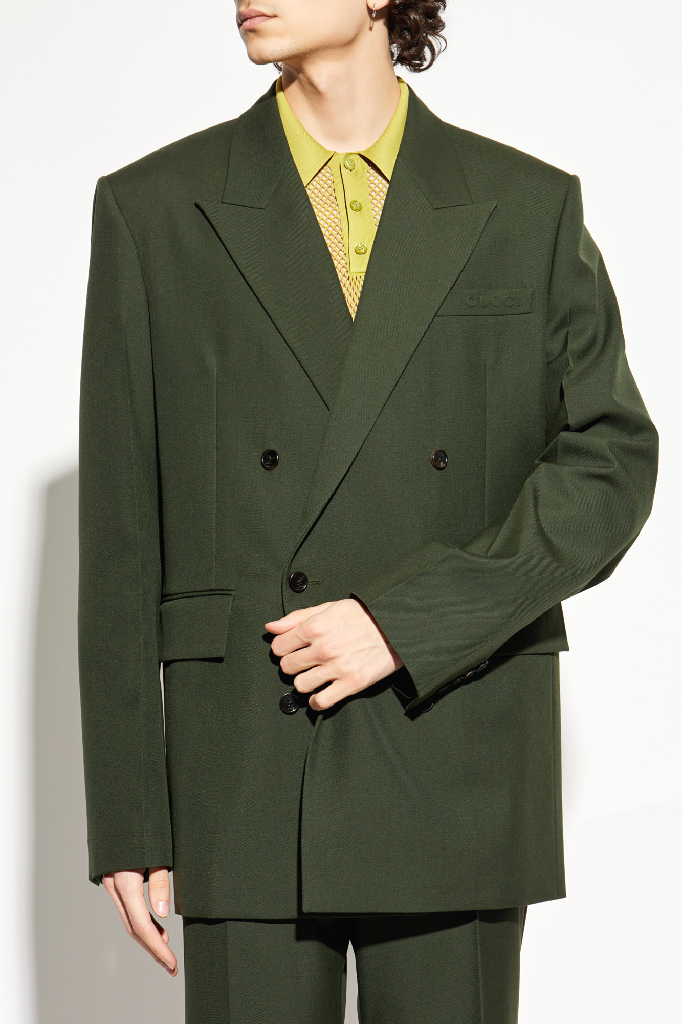 Gucci Double-breasted blazer | Men's | Vitkac